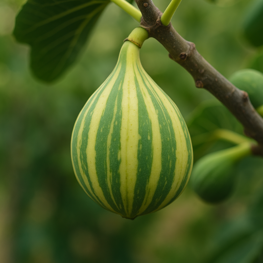 Figuier 'Panachée' (Panaché, Tiger) (Ficus carica 'Panachée') - Guide de culture, plantation et entretien