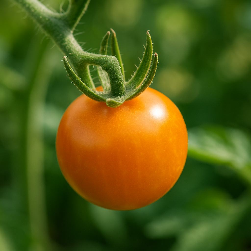 Tomate 'Sungold' (Solanum lycopersicum var. cerasiforme 'Sungold') - Guide de culture, plantation et entretien