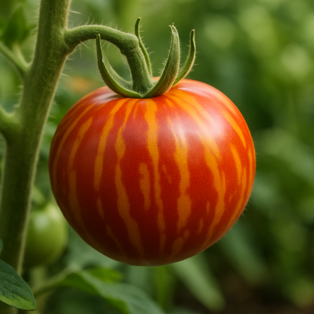 Tomate 'Tigerella' (Solanum lycopersicum 'Tigerella') - Guide de culture, plantation et entretien