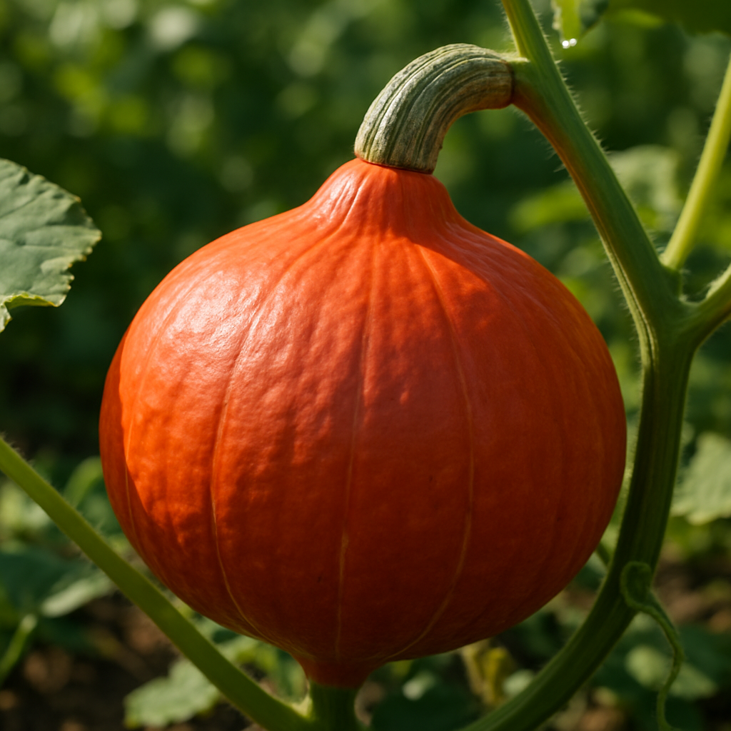 Potimarron 'Uchiki Kuri' (Cucurbita maxima 'Uchiki Kuri') - Guide de culture, plantation et entretien
