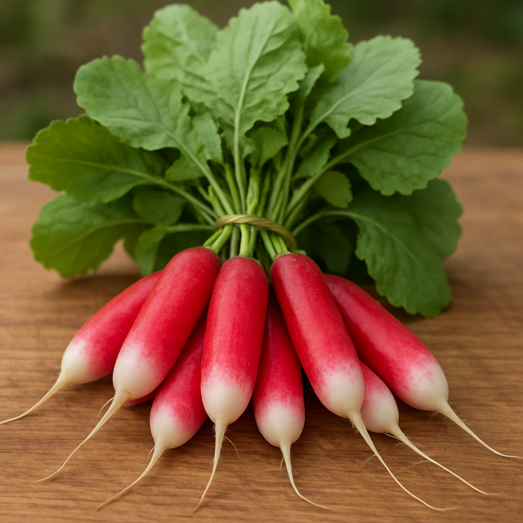 Radis 'Flamboyant 3' (Raphanus sativus var. sativus 'Flamboyant 3') - Guide de culture, plantation et entretien