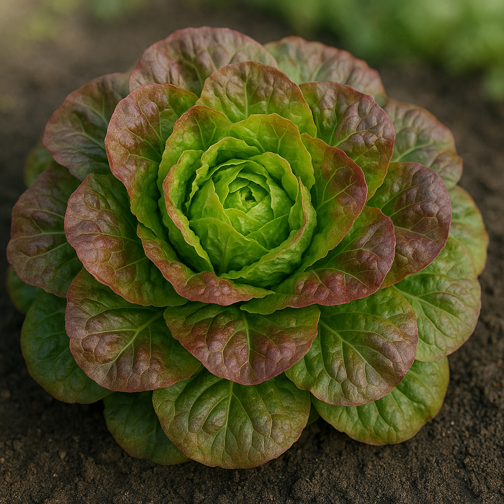 Laitue 'Merveille des 4 Saisons' (Lactuca sativa var. capitata 'Merveille des 4 Saisons') - Guide de culture, plantation et entretien
