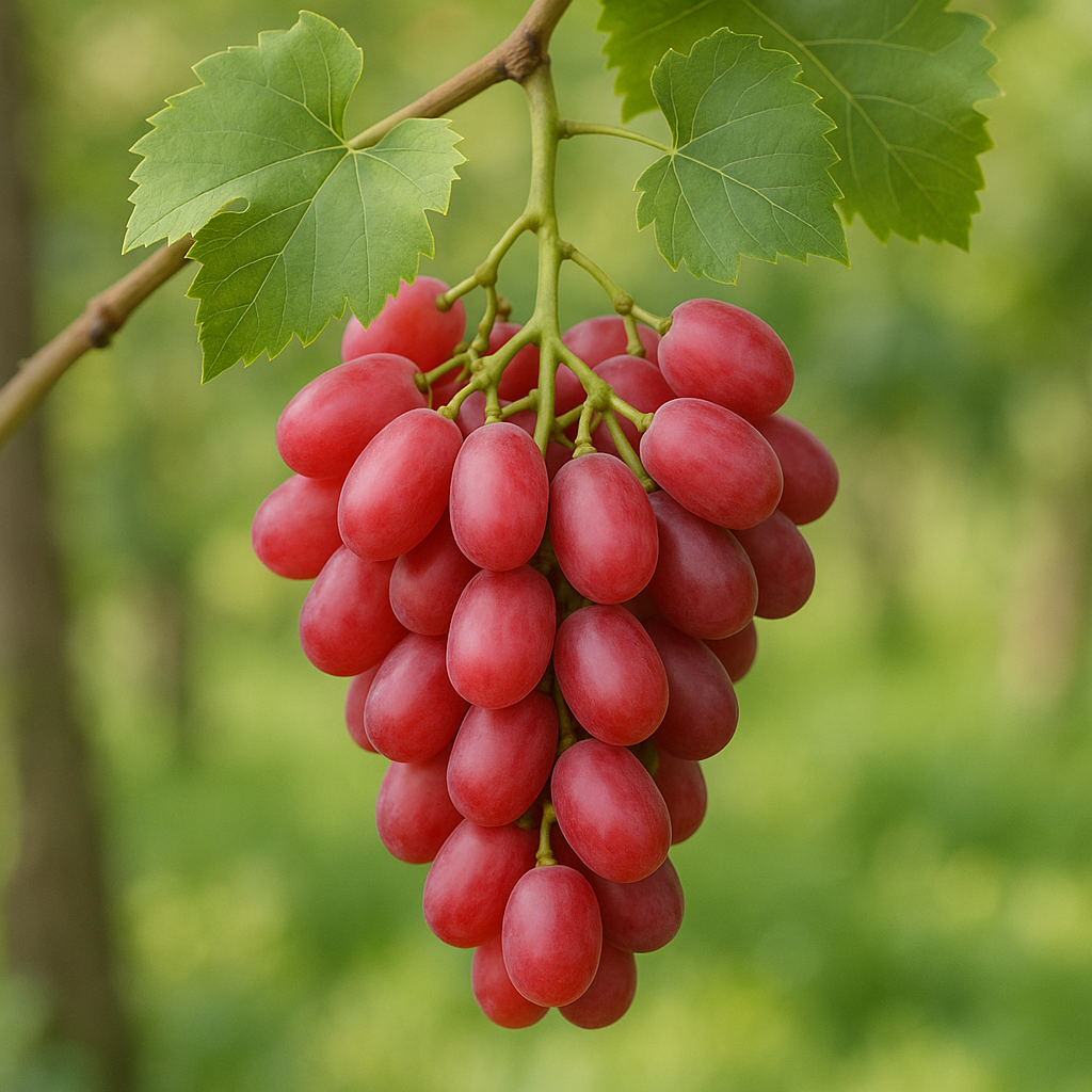 Vigne 'Crimson Seedless' (Vitis vinifera 'Crimson Seedless') - Guide de culture, plantation et entretien