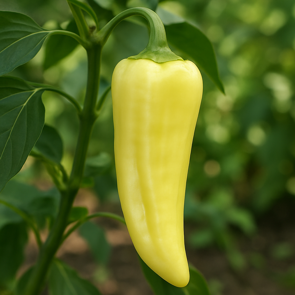 Poivron 'Sweet Banana' (Capsicum annuum 'Sweet Banana') - Guide de culture, plantation et entretien