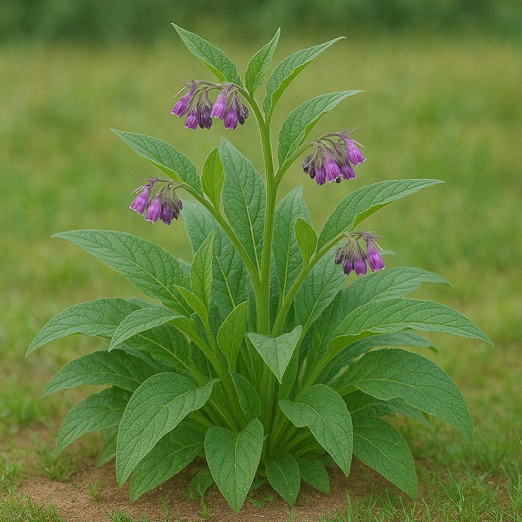 Consoude officinale (Symphytum officinale) - Guide de culture, plantation et entretien