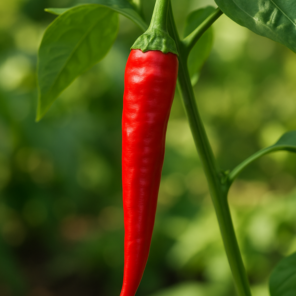 Piment 'Cayenne Long Slim' (Capsicum annuum 'Cayenne Long Slim') - Guide de culture, plantation et entretien