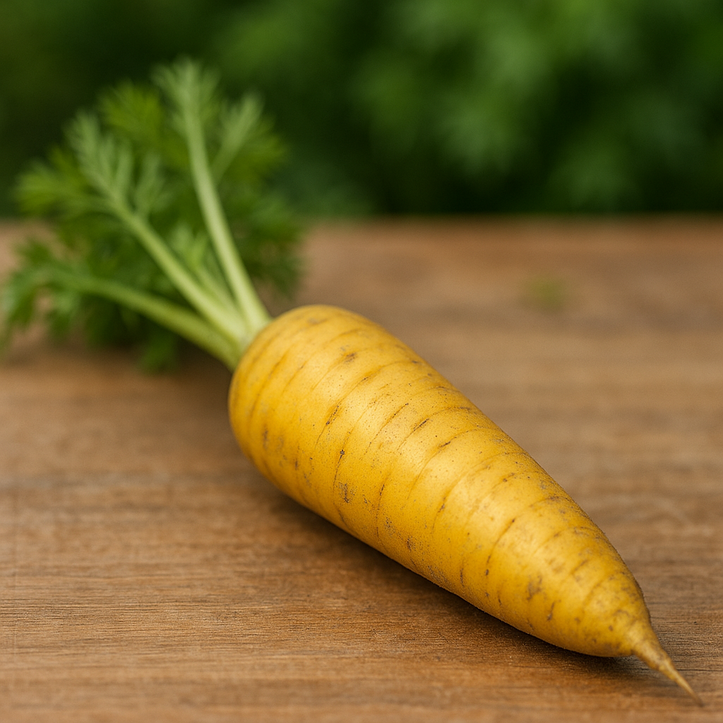 Carotte 'Jaune du Doubs' (Daucus carota subsp. sativus 'Jaune du Doubs') - Guide de culture, plantation et entretien