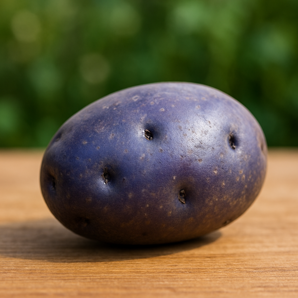 Pomme de terre 'Bleue d’Auvergne' (Solanum tuberosum 'Bleue d’Auvergne') - Guide de culture, plantation et entretien