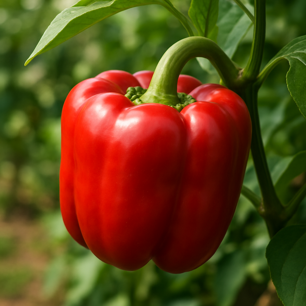 Poivron 'Quadrato d'Asti Rosso' (Capsicum annuum 'Quadrato d'Asti Rosso') - Guide de culture, plantation et entretien