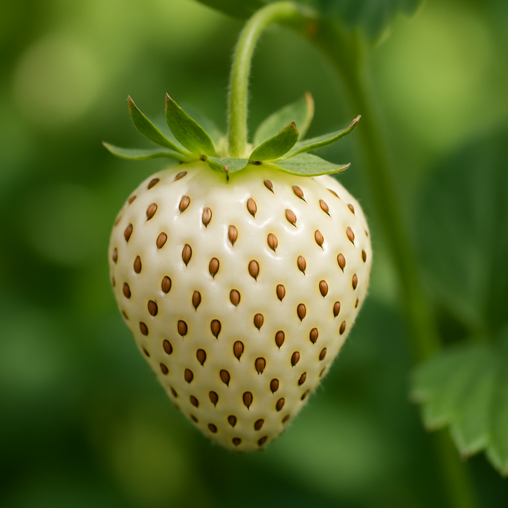Fraise 'Anablanca' (blanche) (Fragaria × ananassa 'Anablanca') - Guide de culture, plantation et entretien