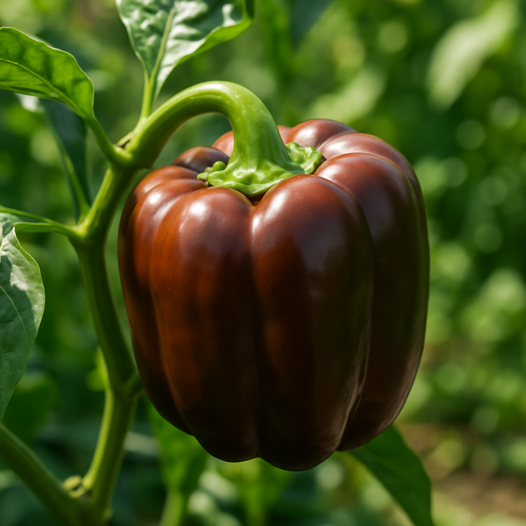 Poivron 'Chocolate Beauty' (Capsicum annuum 'Chocolate Beauty') - Guide de culture, plantation et entretien