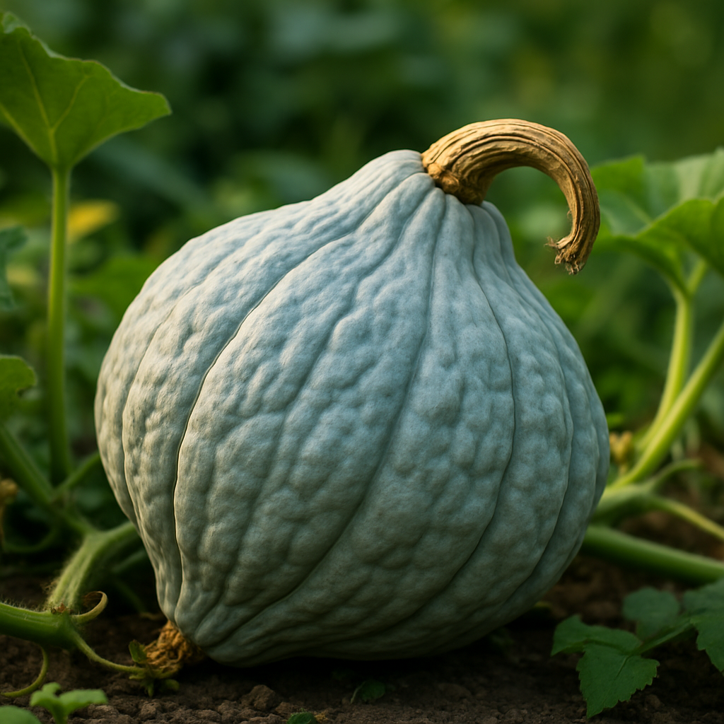Courge Hubbard bleue (Cucurbita maxima 'Blue Hubbard') - Guide de culture, plantation et entretien