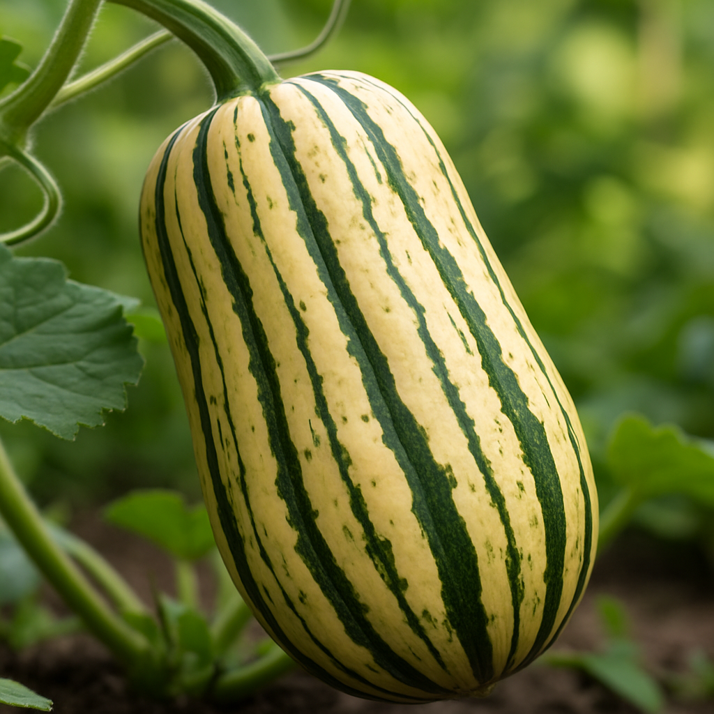 Courge 'Delicata' (Cucurbita pepo 'Delicata') - Guide de culture, plantation et entretien