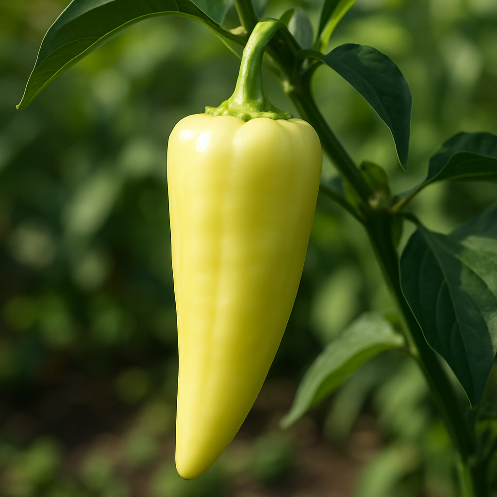 Piment 'Hungarian Wax' (Capsicum annuum 'Hungarian Wax') - Guide de culture, plantation et entretien