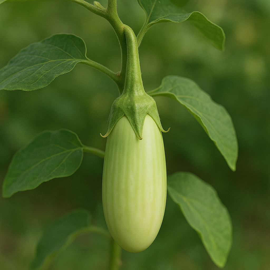 Aubergine 'Thai Green' (Solanum melongena 'Thai Green') - Guide de culture, plantation et entretien