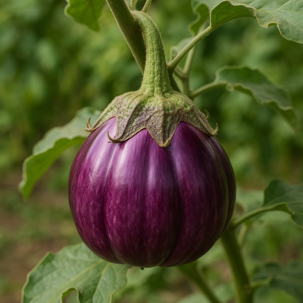 Aubergine 'Violetta di Firenze' (Solanum melongena 'Violetta di Firenze') - Guide de culture, plantation et entretien